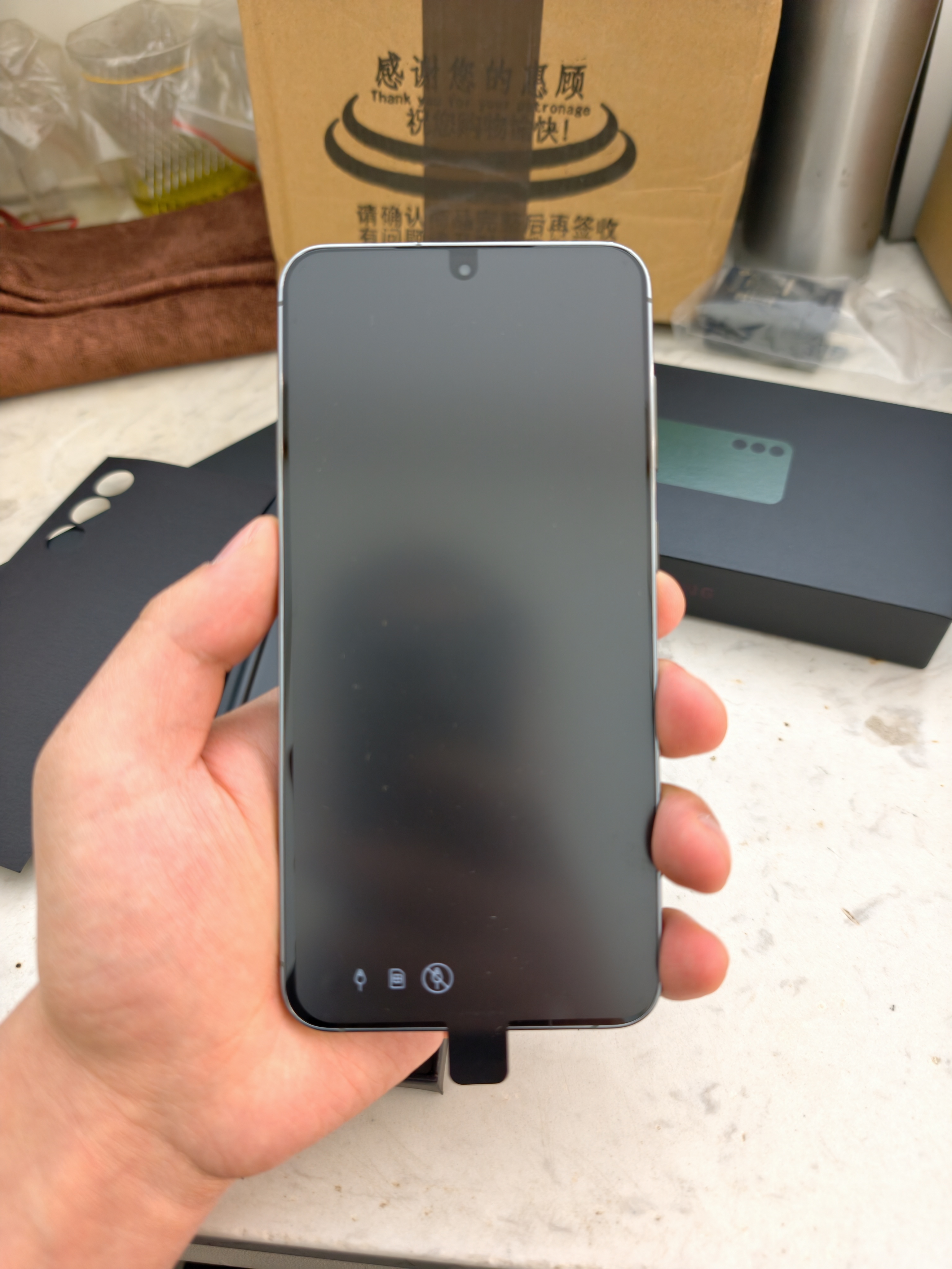 三星（SAMSUNG）Galaxy S23 系列旗舰小屏拍照AI手机 实时翻译同声传译库存 S23+第二代骁龙8 金属机身S23Plus轻薄 S23+（6.6英寸）悠野绿 256G 国版（双卡） 标配 实拍图