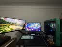 华硕VG27AQMEL5F 27英寸显示器2K240Hz显示器超频255Hz FastIPS FreeSync无撕裂G-Sync0.3ms响应HDR400 实拍图