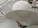 斯凯绨（Sky Top）菜盘子陶瓷碟子纯白骨瓷餐具8英寸深汤盘2件套装飞碟系列 实拍图