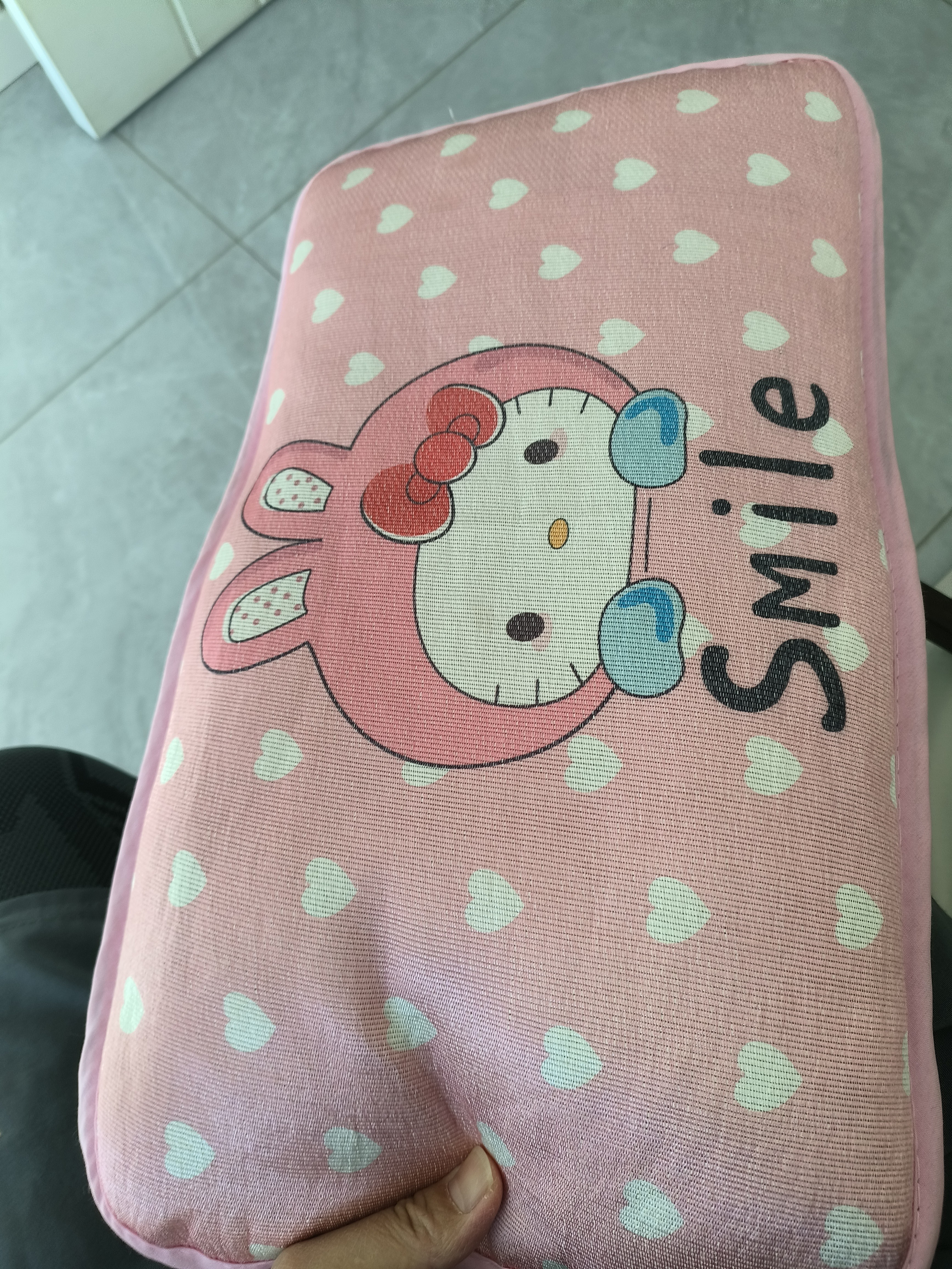 9i9儿童枕套宝宝枕头套学生小孩幼儿园开学宿舍学校A235猫50*30 实拍图