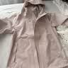 迪卡侬（DECATHLON）户外硬壳冲锋衣女款春秋登山服防风防水夹克风衣运动外套MH150 豆蔻粉 M 实拍图