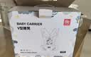 爱贝迪拉婴儿腰凳减压背带四季透气轻便0到36月宝宝外出抱娃神器多功能灰 实拍图