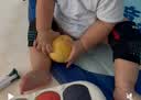 康舒（kangshu）宝宝爬行护膝儿童护垫保护套小孩学步防摔婴幼儿膝盖护腿防护防撞 实拍图