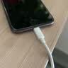 倍思苹果快充数据线2.4A充电线适用iPhone14/13/12Pro Max/XR/Xs/11/8手机ipad平板车载1.5米【2条装】 实拍图