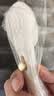 头部震动按摩梳梳子电动小梳子头皮气囊震动按摩梳舒缓头皮小型网红梳520送男女朋友生日礼物 【魔法伸缩】负离子按摩梳丨防炸毛（颜色随机） 实拍图