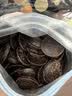 古缇思可可脂黑巧克力币 1000g 100%可可含量 无添加蔗糖 烘培原料  实拍图
