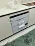 海尔（Haier）【莎莎同款】小红花嵌入式消毒柜家用灭菌舱130L 光波巴氏消毒大容量消毒碗柜母婴级EB130B 实拍图