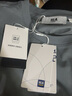 海澜之家（HLA）短袖T恤男轻商务休闲V领凉感t恤刺绣短袖男夏季 中灰77 XL 180/96A推荐76-82kg 实拍图