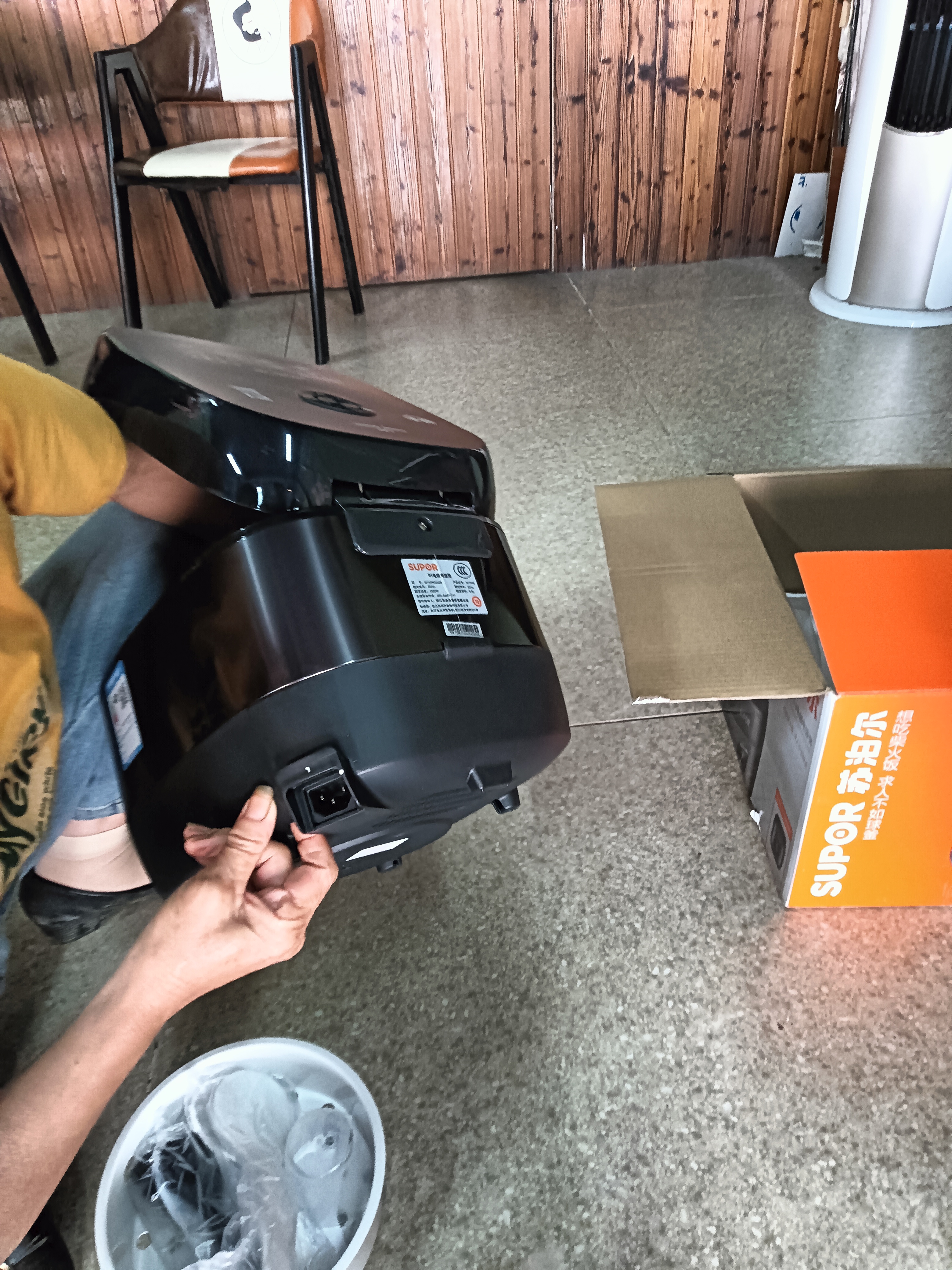 苏泊尔（SUPOR）电饭煲家用智能预约电饭锅 5升3-8-10人铜晶球釜内胆不粘锅柴火饭蛋糕IH加热SF50HC0028商超同款 实拍图