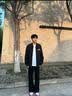 举风怪兽实验室柳叶弯刀牛仔裤男款胖子大码腿粗屁股大直筒微喇叭裤子 黑色 【高品质】 4XL 建议180-200斤收藏加购优先 实拍图