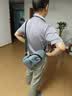 新款牛津布包潮流商务胸包男女单肩包帆布休闲背包防刮耐磨斜挎包 深灰色【简约时尚】 实拍图