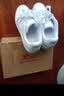 特步情侣男女板鞋小白鞋空军一号秋季革面耐磨百搭运动板鞋休闲鞋 实拍图