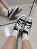 匡威（Converse）莫尔登All Star夏季男女低帮休闲滑板鞋黑色A09226C A09226C 40 实拍图