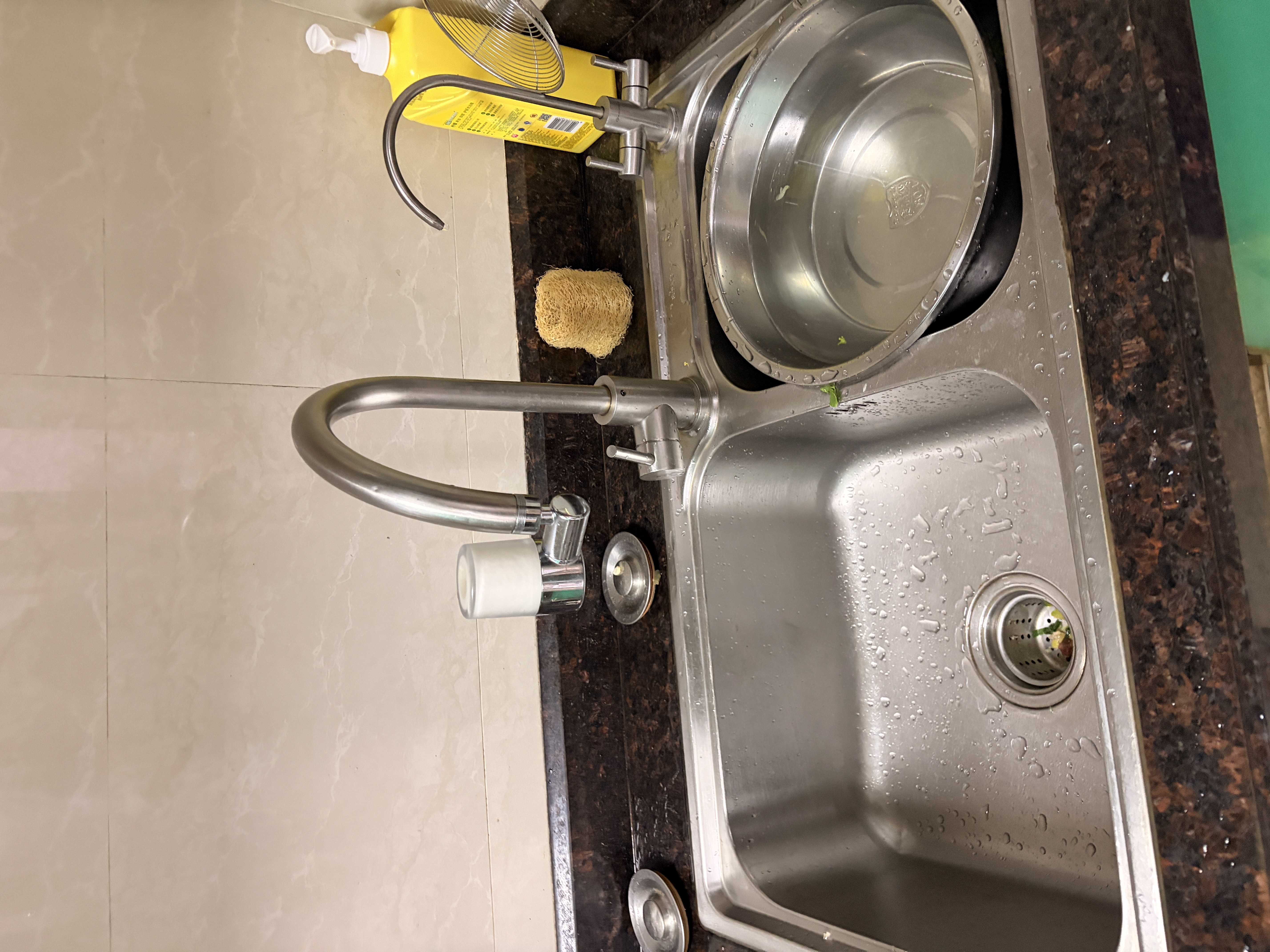 苏泊尔（SUPOR）厨房水龙头720°过滤器净水器防溅头万向旋转延伸自来水净化滤嘴S 实拍图