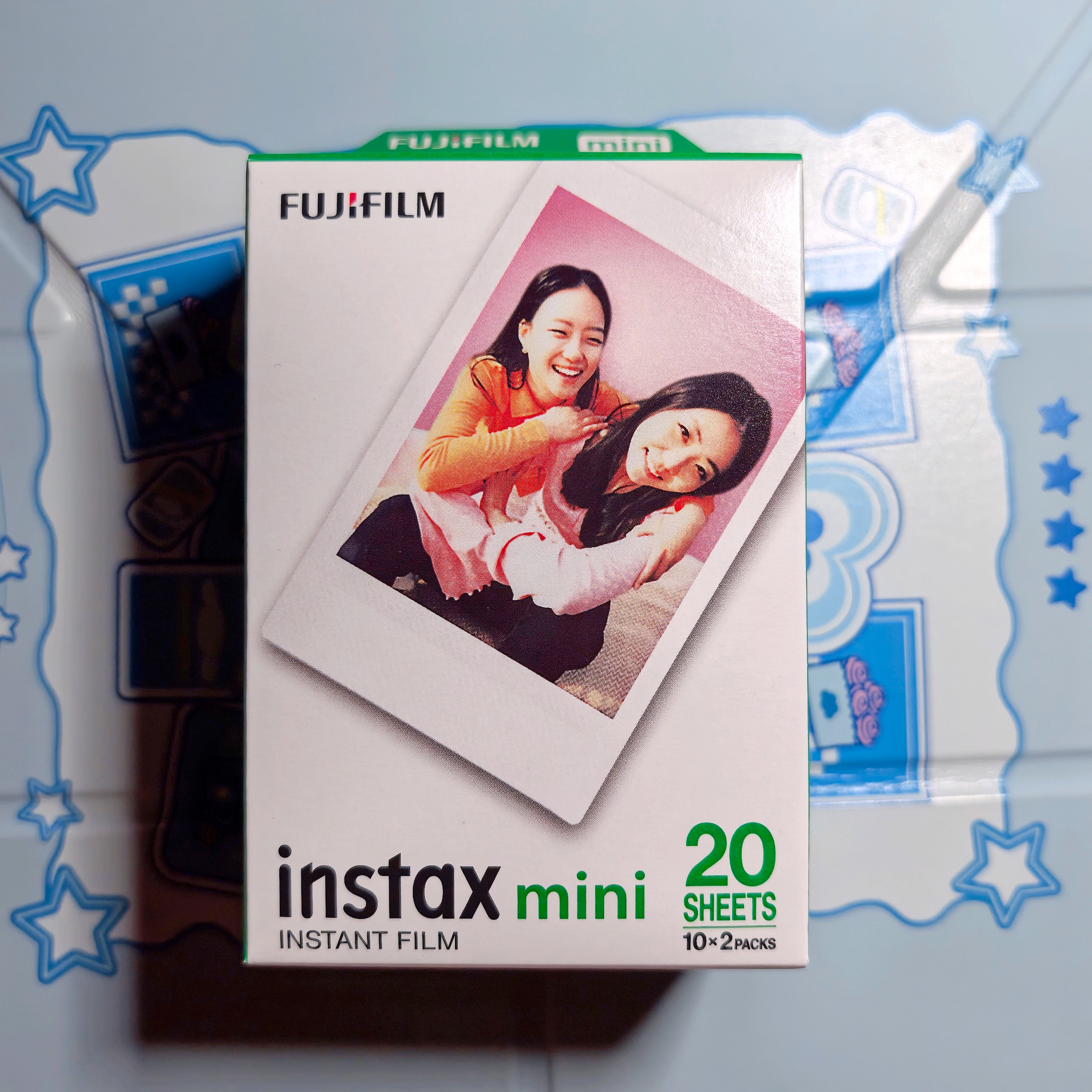 INSTAX富士instax立拍立得 mini相纸 白边双包20张(适用miniSE/11/12/40/90/LiPlay/EVO/Link3) 实拍图