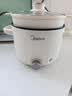 美的（Midea）电煮锅 泡面火锅宿舍小电锅 电蒸锅 多功能家用电热锅 2.6L蒸煮一体 小型2-3人用 配带蒸笼XZE2076 实拍图