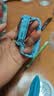 轩邑适用小天才表带磁吸闪扣Z6ProZ6SZ12Z11/Z10/z9pro/z9/Z8A/少年版儿童电话手表Z7S/Q3/Q2A 天镜蓝 实拍图