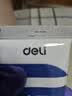 得力（deli）长效防霉密封胶3倍玻璃胶厨卫台盆马桶防水 白色120ml JS184 实拍图