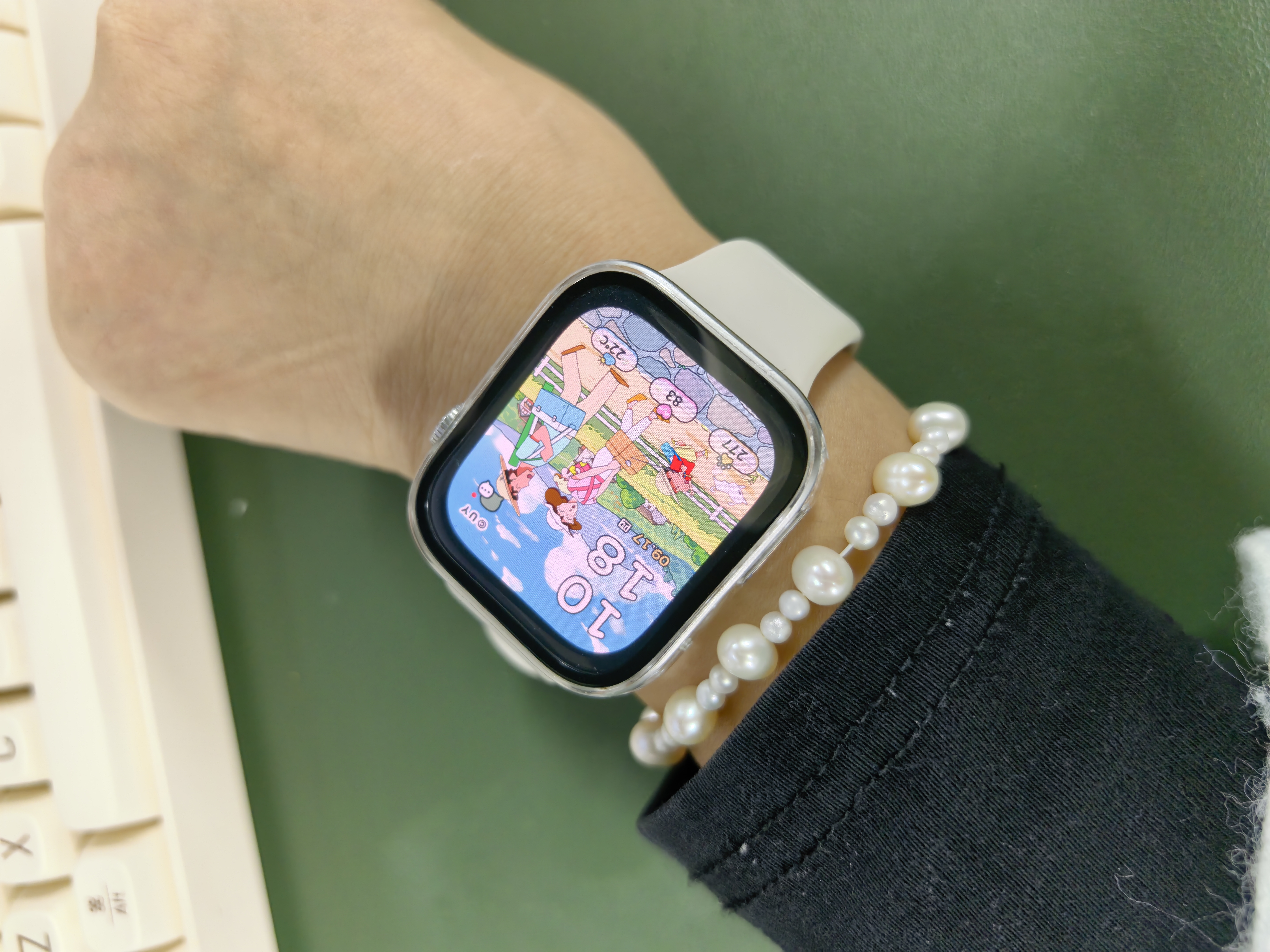 华为（HUAWEI）手表WATCH FIT 4【咨询享优惠】运动智能健康管理蓝牙通话轻薄NFC门禁交通支付送男女士朋友5Pro 韵律黑丨送定制表带+精美表盘 实拍图