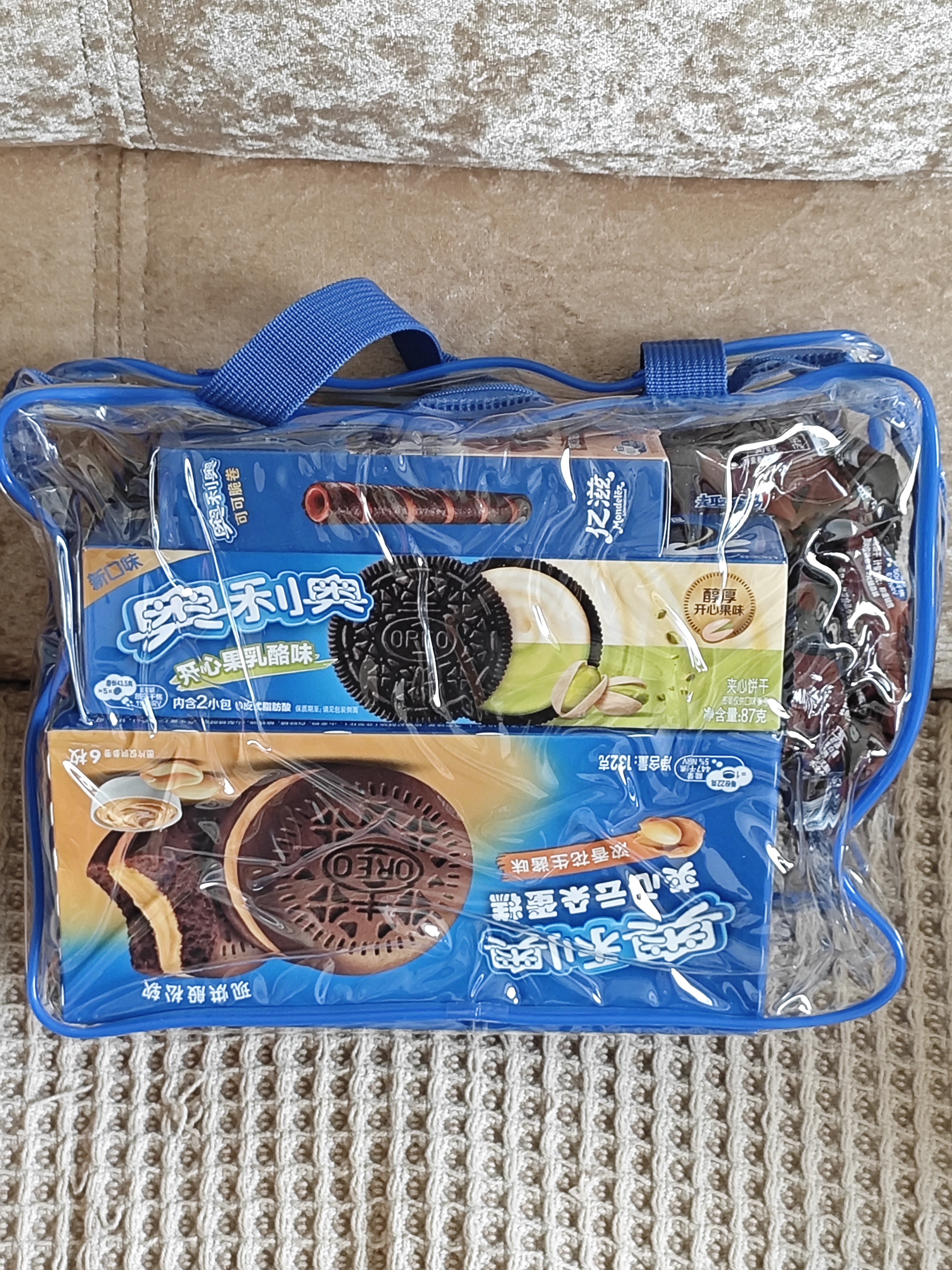 奥利奥痛包组合夹心曲奇饼干449g 随身零食包 早餐下午茶 便携解馋 实拍图
