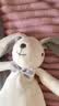澳贝（auby）婴幼儿玩具小兔安抚巾加大宝宝哄睡神器阿贝贝新生儿玩偶满月礼物 实拍图