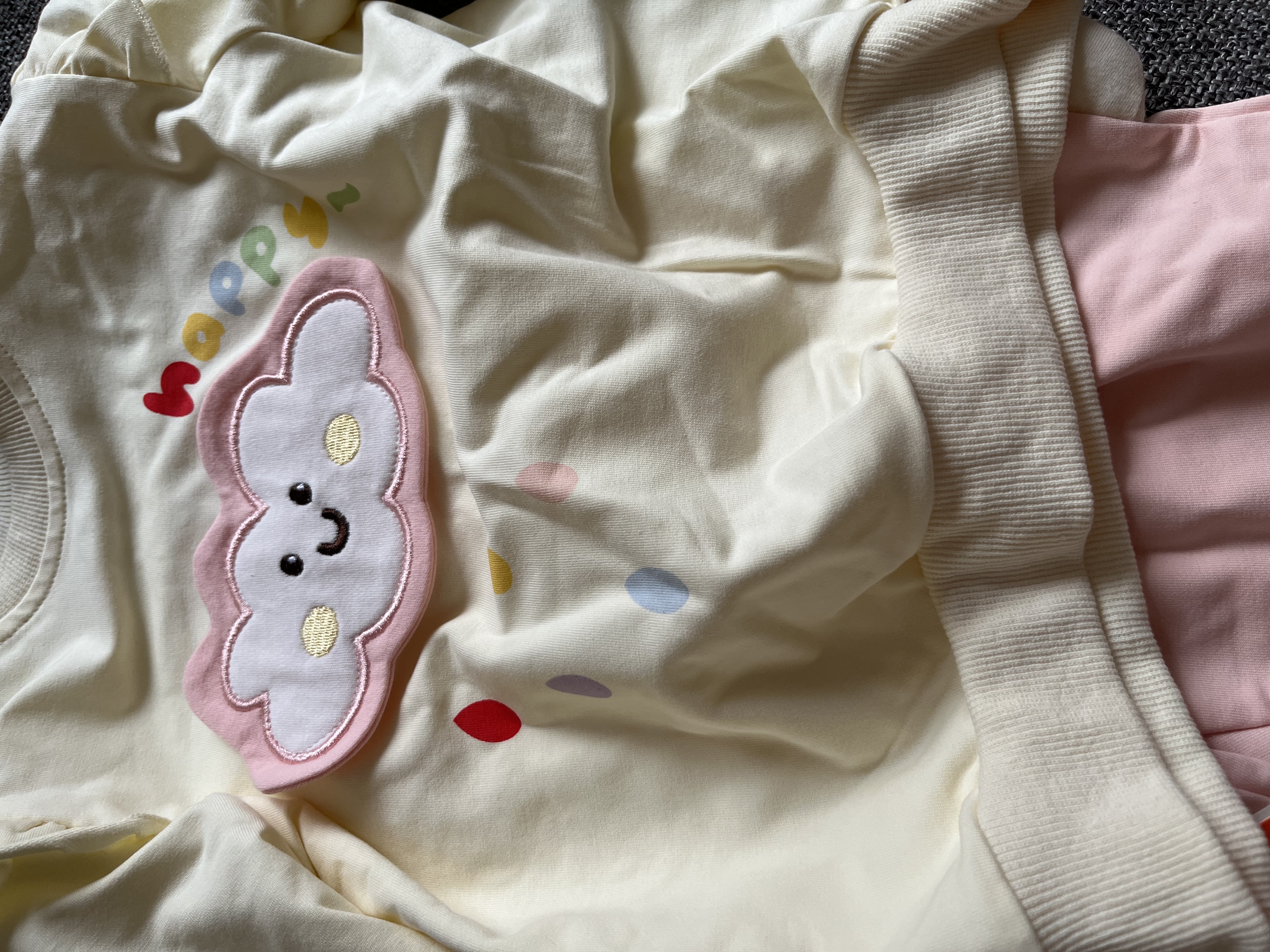 优奇婴儿衣服女宝宝春秋长袖套装婴幼儿早秋长袖长裤分体两件套外出 实拍图