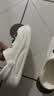 艾莱佳（AILAIJIA）小煤球可爱厚底洞洞鞋女包头拖女 夏季外穿凉鞋女 米白色 38-39码 实拍图