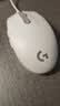 罗技（G）G102 有线游戏鼠标 轻量化设计 G102二代 RGB灯效 电竞 打瓦 三角洲 无畏契约 外设必备 CS2 白色 实拍图