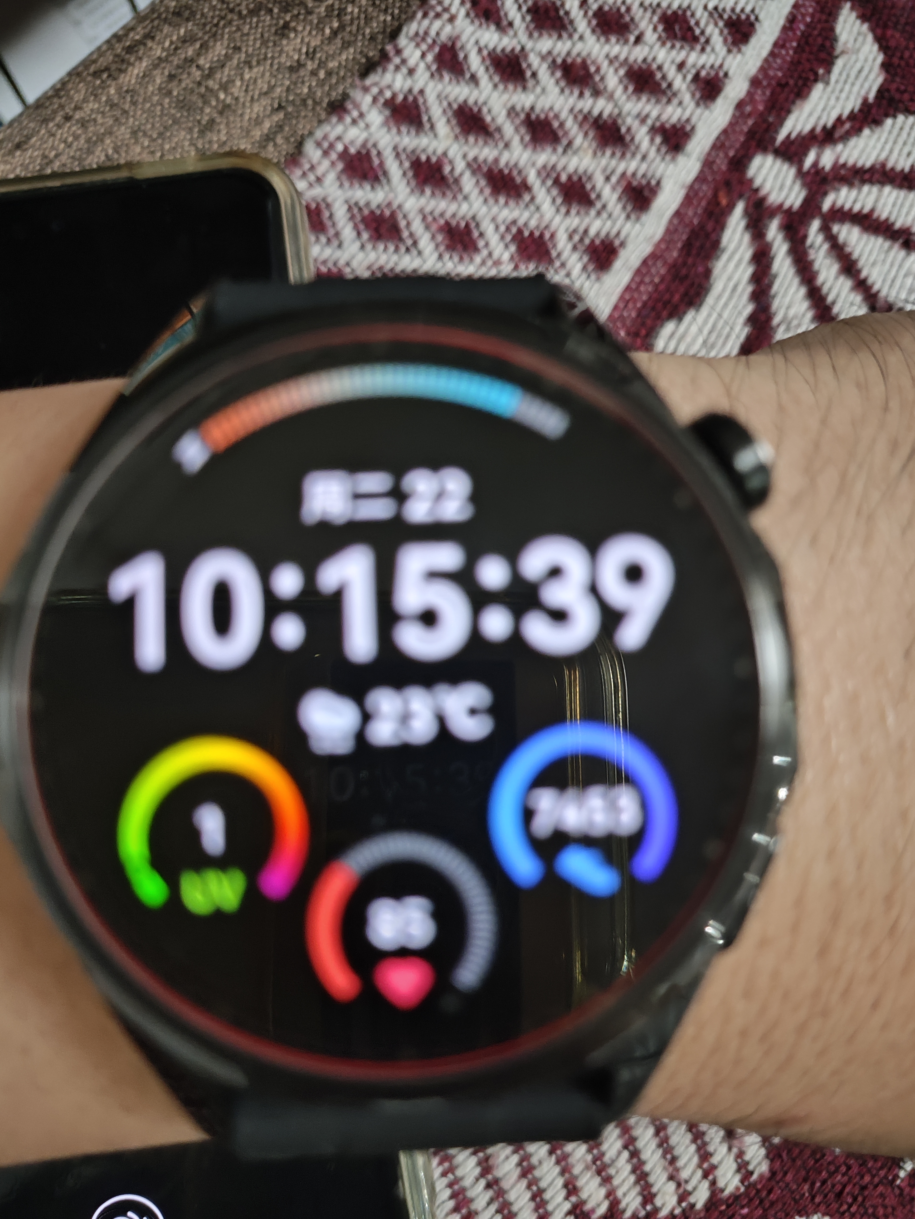 HUAWEI WATCH GT 7疾影黑46mm身体状态准备度建议全新滑雪骑行模式华为手表 实拍图