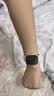 Apple/苹果/苹果 Watch S11 智能手表GPS+蜂窝款42毫米银色铝金属表壳雾紫色运动型表带S/M MF9G4CH/B 实拍图
