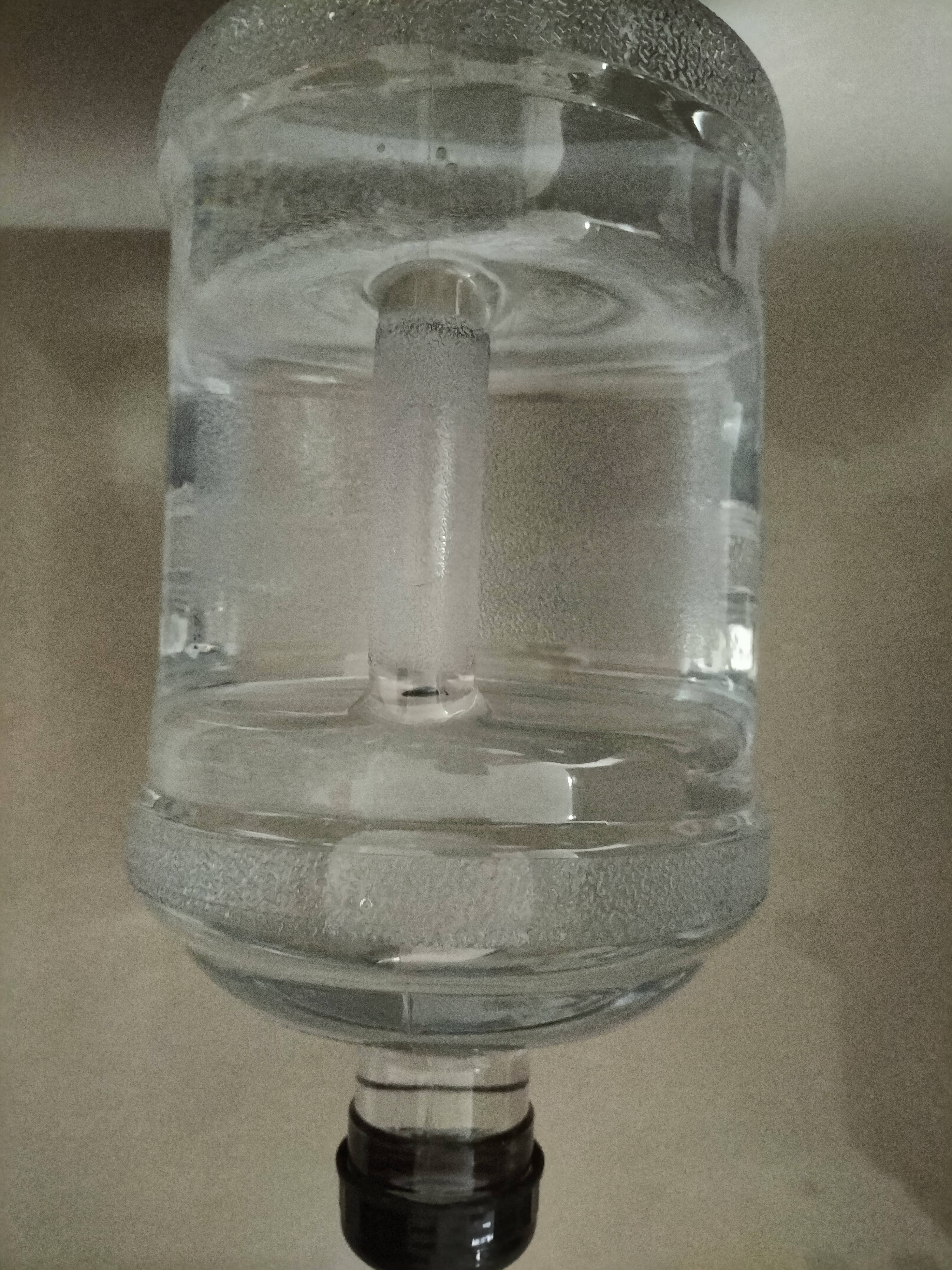 拜杰纯净水桶透明食品级PC水桶桶装水桶矿泉水大桶饮水净水桶 黑盖5L 实拍图