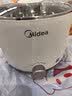 美的（Midea）电煮锅 0涂层不锈钢 宿舍小电锅 多功能家用宿舍泡面小火锅 2.6L蒸煮一体电热锅 XZC2066G 配蒸笼 实拍图