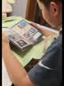 得力12°可调坐读写坐姿矫正器儿童写字姿势纠正器防低头驼背防近视读写台写作业学习阅读支架开学文具 实拍图