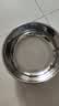 【不锈钢】和面盆厨房烘焙家用火锅盆洗菜打蛋汤锅盆醒面盆料理盆 32cm【热卖款】不锈钢 和面盆 实拍图