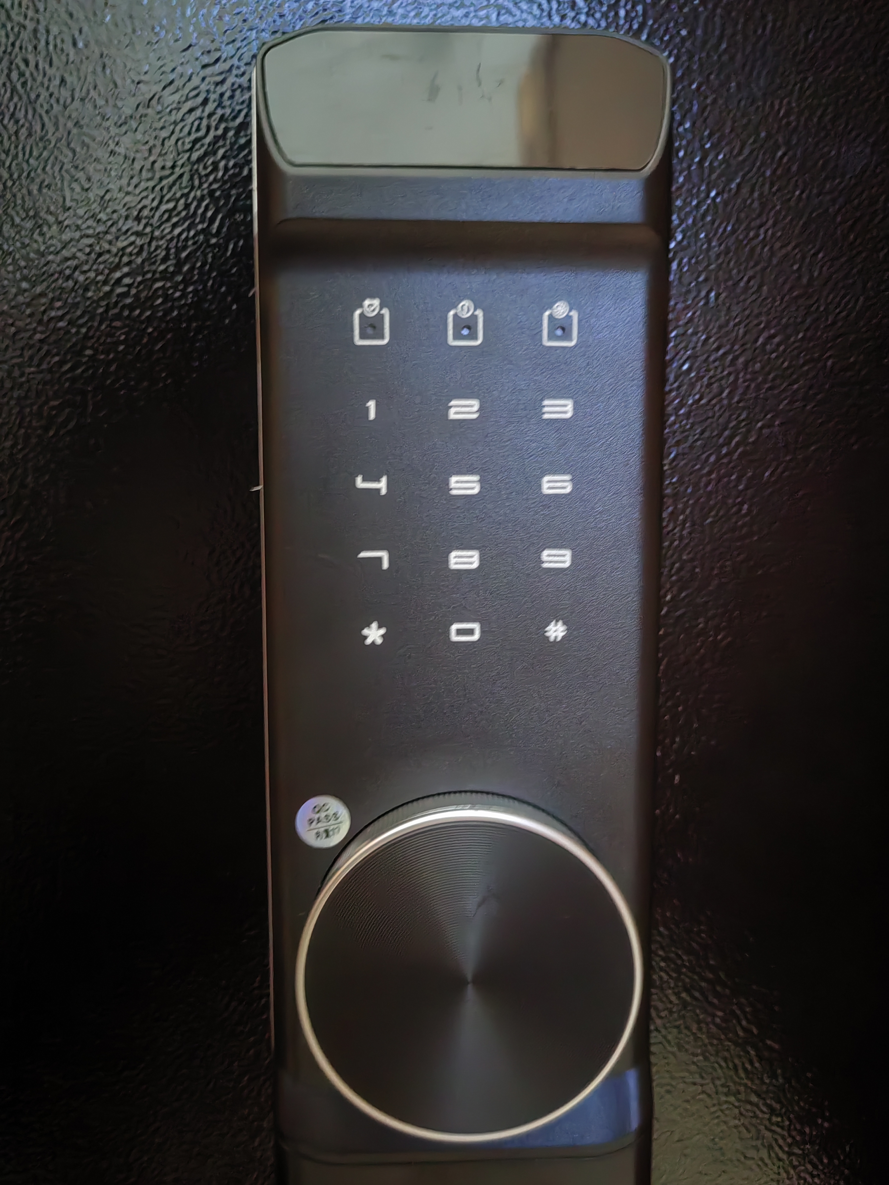 虎牌保险柜家用小型床头保险箱办公财务专用 密码指纹WIFI远程全钢防盗可入墙固定入衣柜保管箱 45cm 黑色双层大空间【双重智能警报】 密码款(密码+钥匙) 实拍图