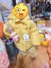 嘟嘟家儿童棉服卡通红色新年冬装宝宝棉袄冬款男童连帽外套女童衣服童装 黄色 100 实拍图
