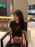 viney【陈妍希同款】包包女包牛皮斜挎包剑桥包轻奢生日礼物品牌送女友 实拍图