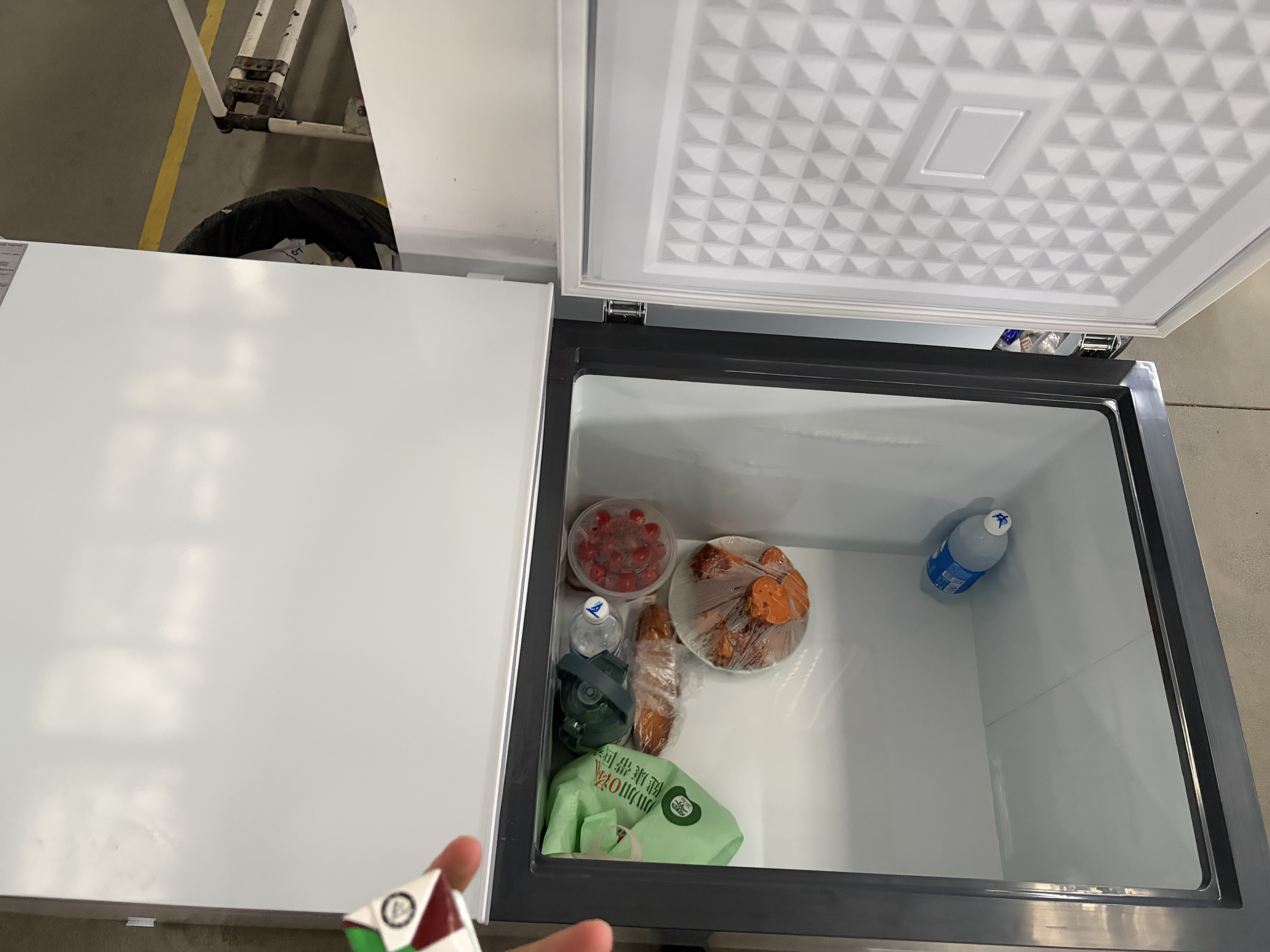 星星（XINGX）315L双温家用卧式冰柜 大容量保鲜节能卧式冰箱 冷藏冷冻双温双箱减霜冷柜 BCD-315JE 以旧换新 实拍图