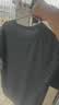 真维斯（Jeanswest）冰丝短袖男夏季轻薄透气网眼速干上衣男士休闲运动凉感宽松T恤C 实拍图