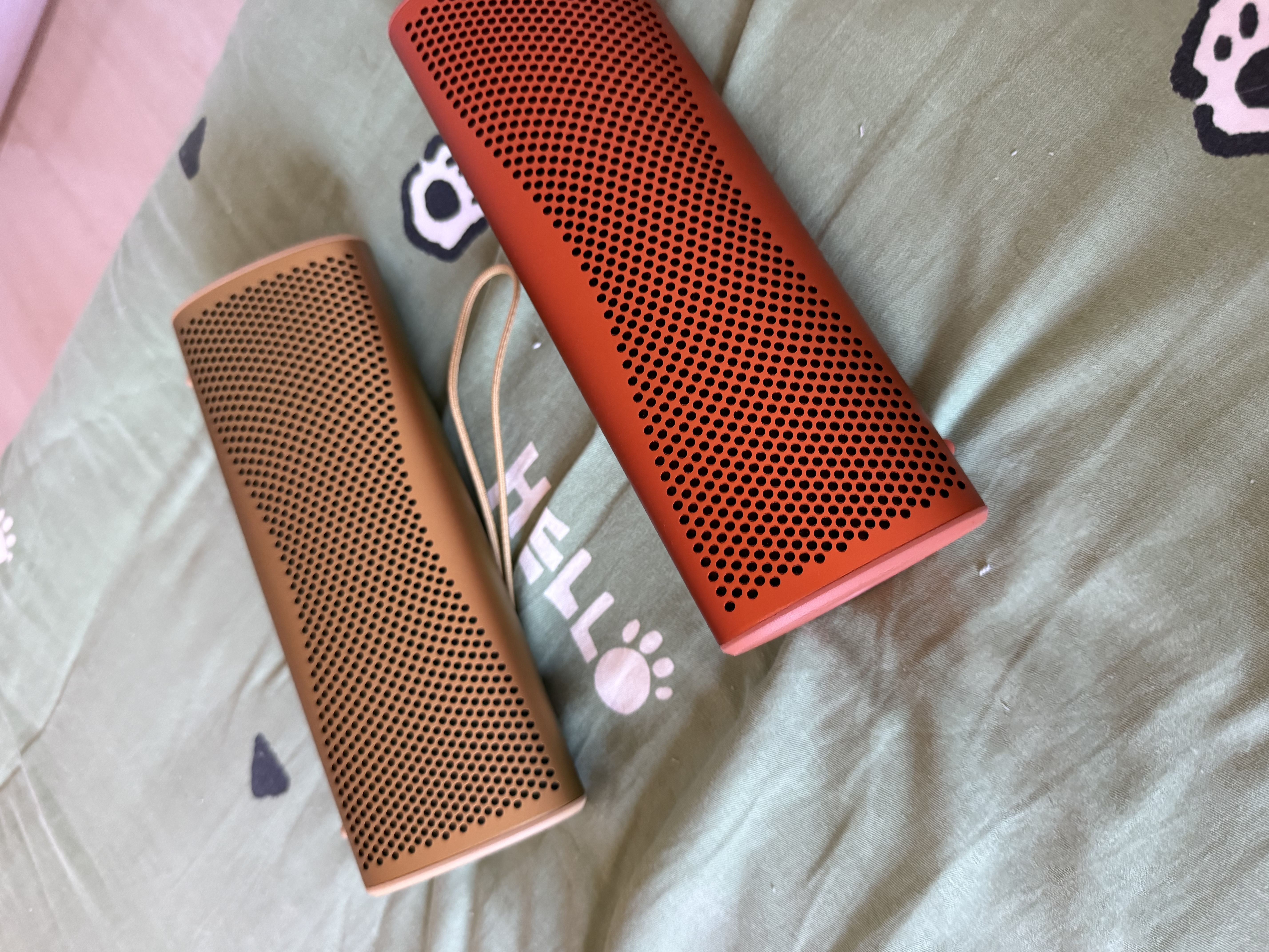 KEF Muo全新款无线蓝牙便携音响 户外防尘防水音箱家用HiFi长续航高保真小音响 生日礼物 补贴 雾琥珀 实拍图