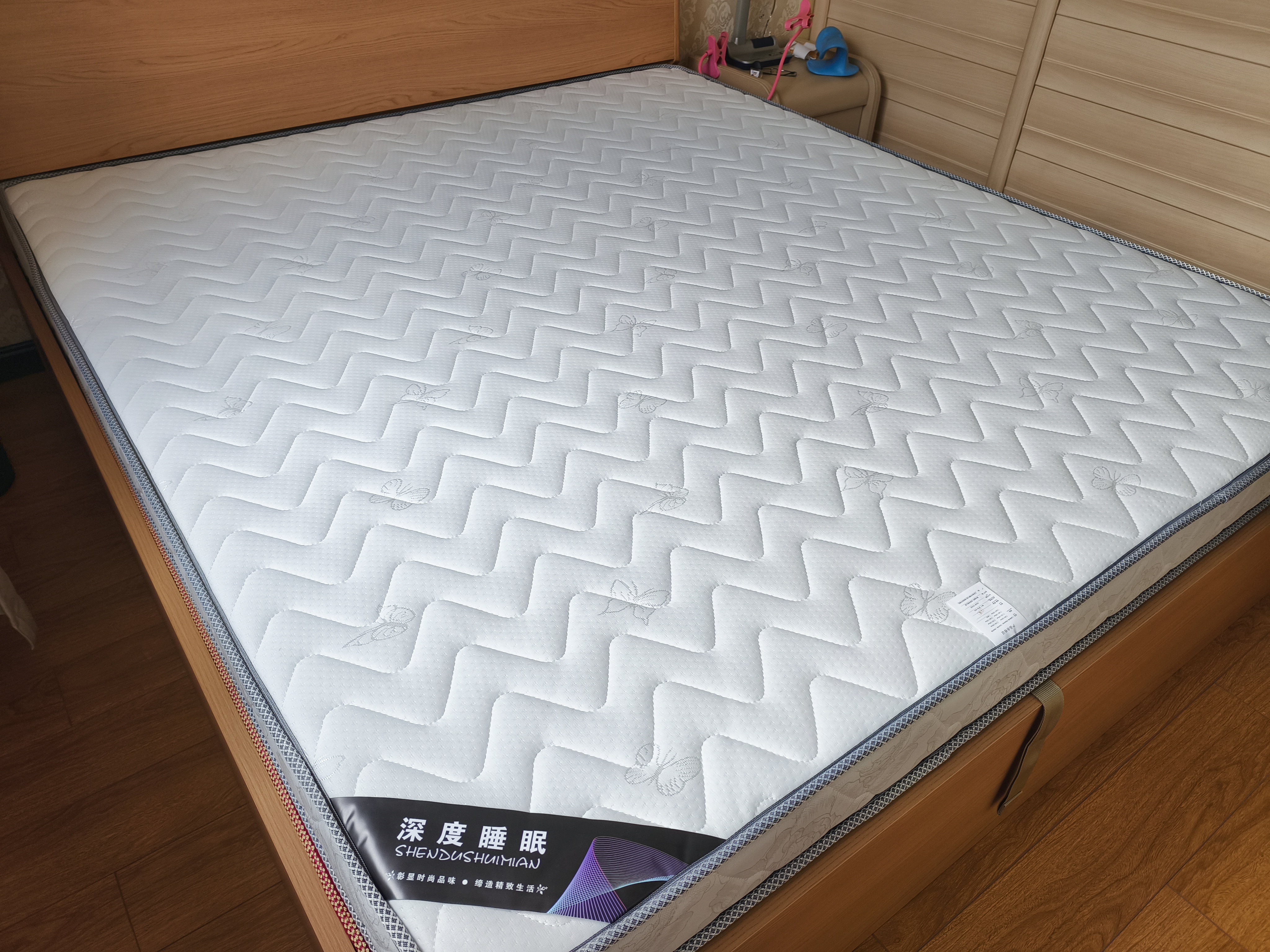零树撑腰护脊款天然椰棕环保0胶水家用椰棕床垫15cm厚1.8m*2m偏硬 实拍图