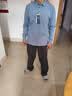杉杉【高端纯棉】长袖t恤男士新款春秋纯色上衣服打底POLO衫体恤男装 实拍图
