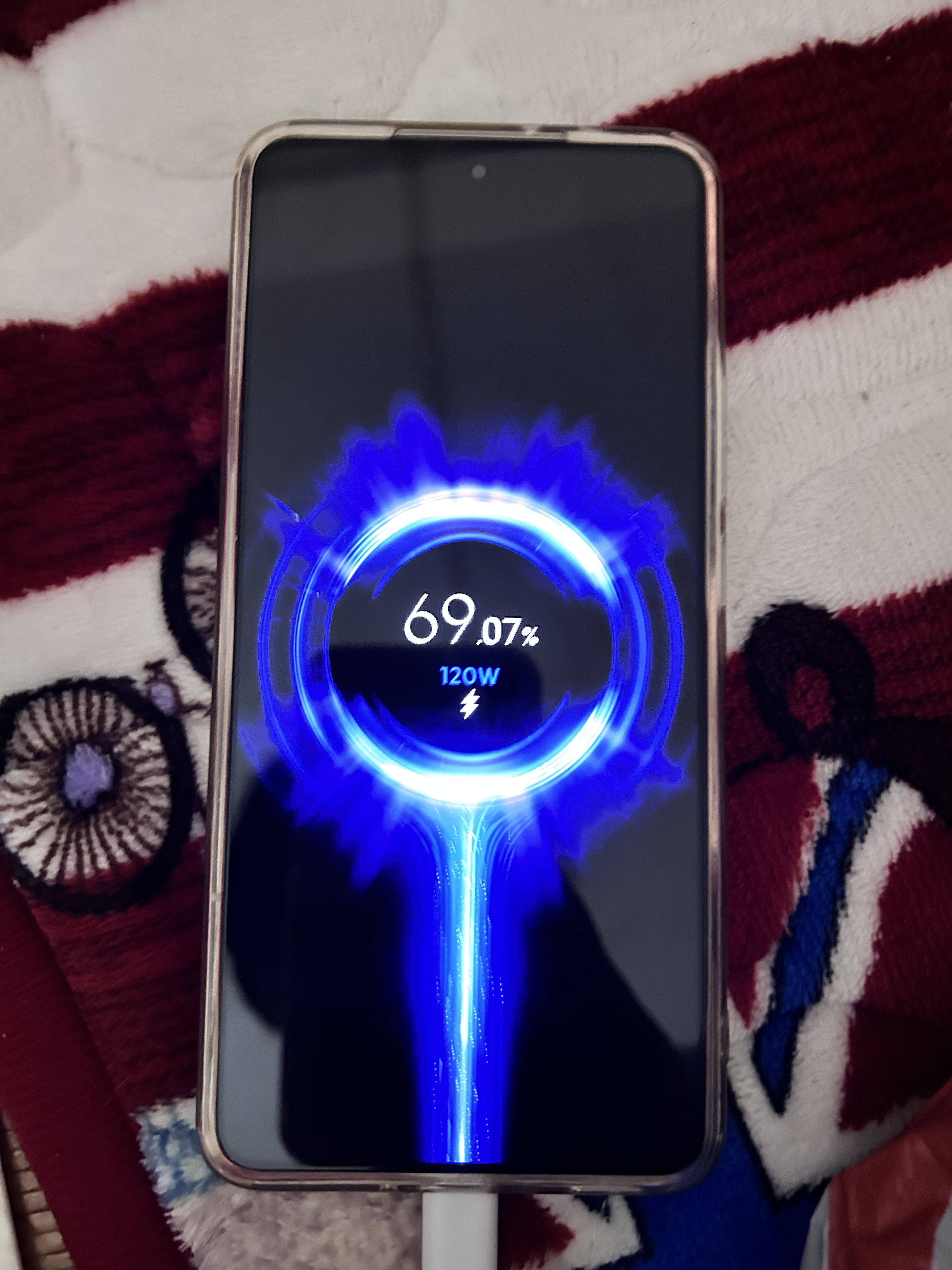 小米（MI）Xiaomi 120W GaN充电器套装（氮化镓充电器+6A快充数据线）快充便携 适用小米/手机/笔记本 实拍图