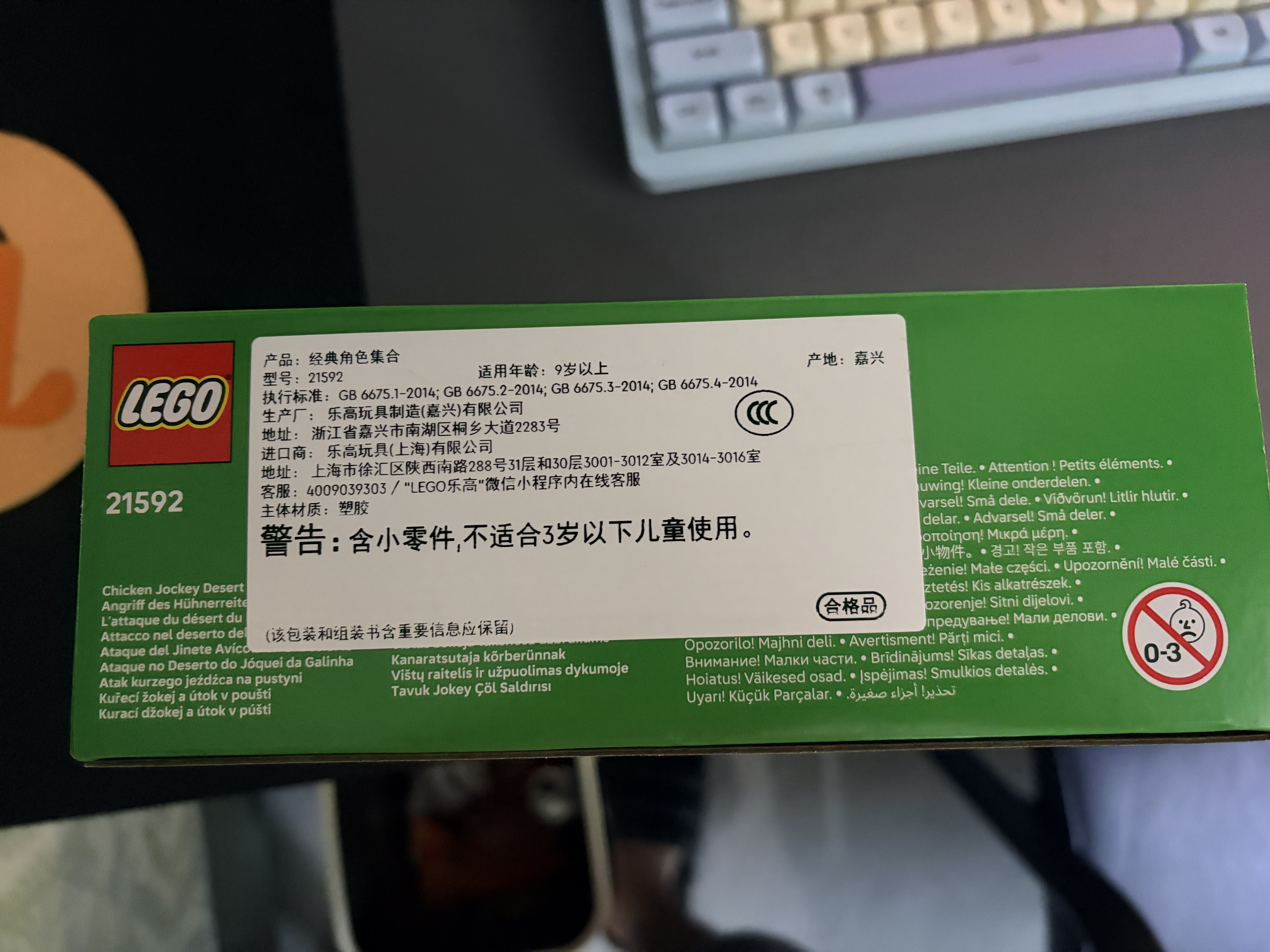 乐高（LEGO）积木我的世界21592 经典角色集合男女孩儿童玩具生日礼物 实拍图
