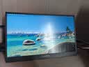 雕塑家15.6英寸4K便携式显示器 100%sRGB广色域 电脑笔记本手机副屏 PS4/5扩展屏分屏一线直连MU156LT 实拍图