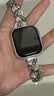 表带哥适用苹果手表s12表带S10手链链条女士apple watch S9/iwatch s11/8/7/6/se/2/1/3皓石金属42m 实拍图