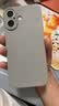 品胜【相机按键全包】适用iPhone17手机壳苹果17保护套亲肤柔性液态男女款超薄全包软壳保护套灰色 实拍图