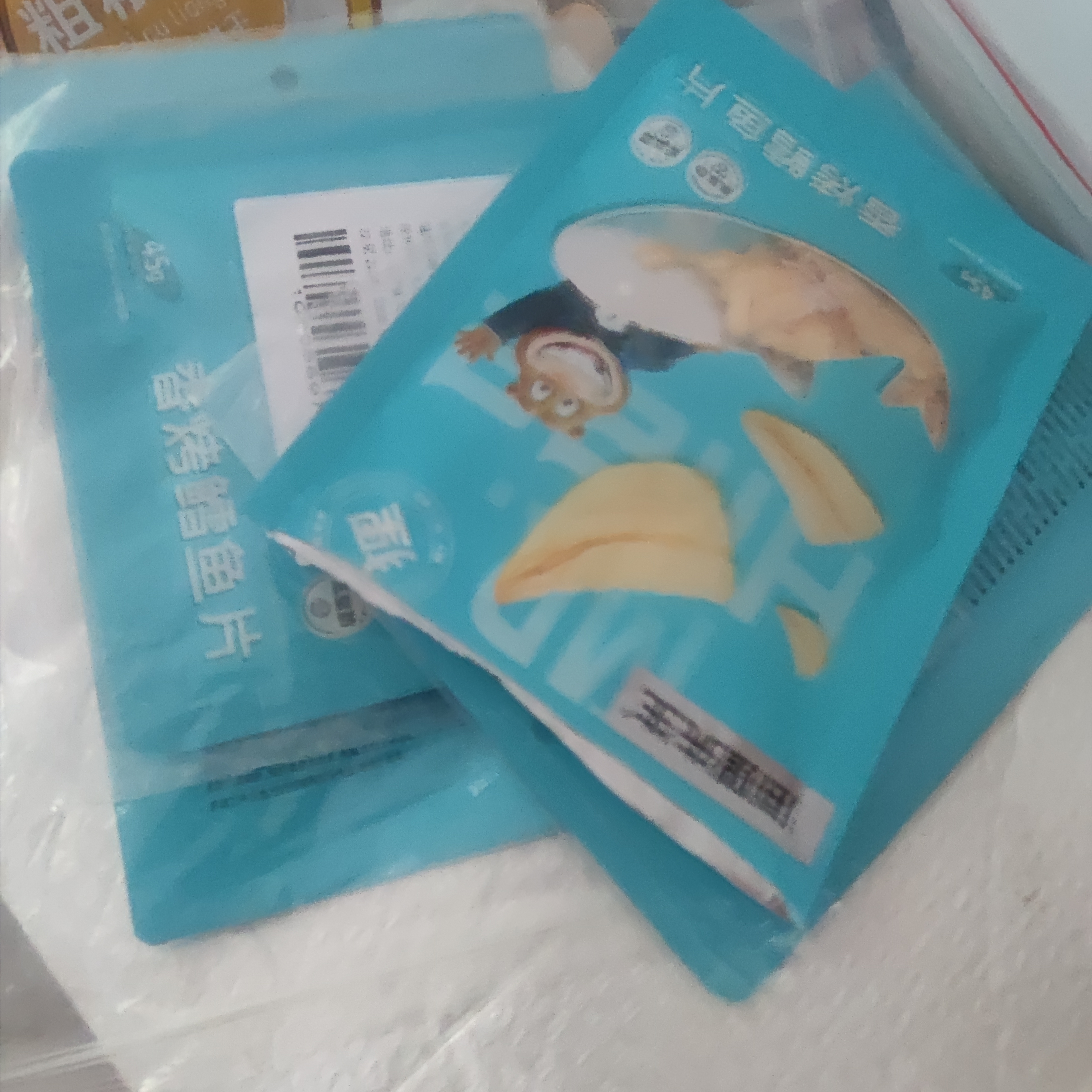 海狸先生香烤鳕鱼片45g*2袋 孕妇儿童低脂即食营养烤鱼片海味零食特产 实拍图