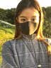 PITTA日本PITTA海绵透气口罩防过敏鼻炎尘男女高颜值黑色防晒骑行专用 灰黑色【三袋九枚】 实拍图