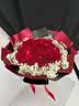 幽客玉品鲜花速递红玫瑰花束表白送女友老婆生日礼物全国同城配送 33朵红玫瑰花束—女王款 实拍图